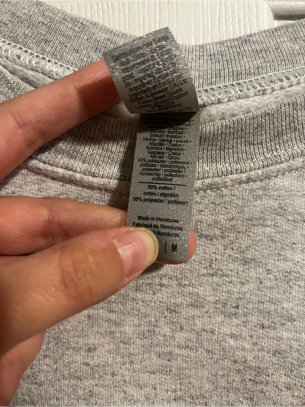 He Would Love First | “Made For More Than Me” Gray Gildan Crewneck Sweatshirt - Picture 7 of 7